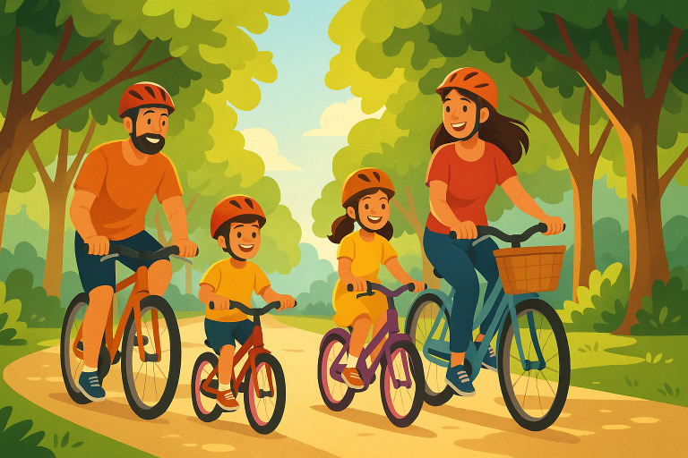 Rutas en Bicicleta para Disfrutar en Familia